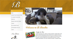 Desktop Screenshot of bpoodles.com